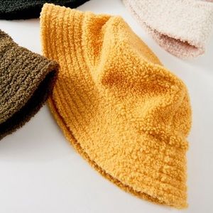 Yellow Cozy Bucket Hat